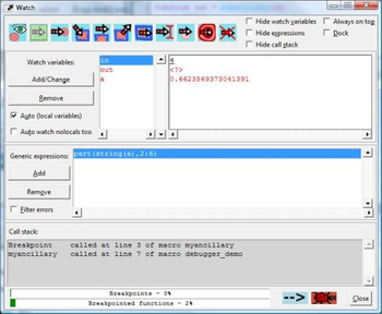 Scipad screenshot