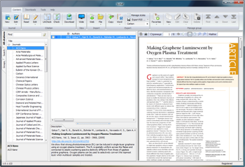 SciRef screenshot 2