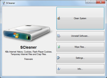 SCleaner screenshot