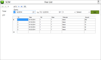 SCM System screenshot 4