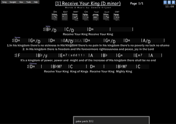 Score Chart screenshot