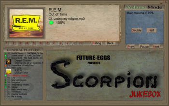 Scorpion Jukebox screenshot 2