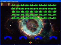 Scott's Space Invaders screenshot