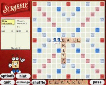 Scrabble screenshot