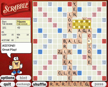 Scrabble screenshot 2