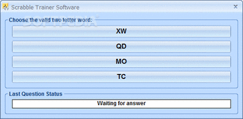 Scrabble Trainer Software screenshot 2