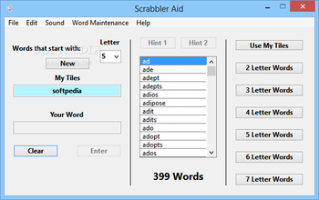 Scrabbler Aid screenshot