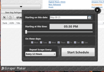 Scraper Maker Desktop Amazon Edition screenshot