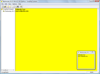 ScrapPad screenshot