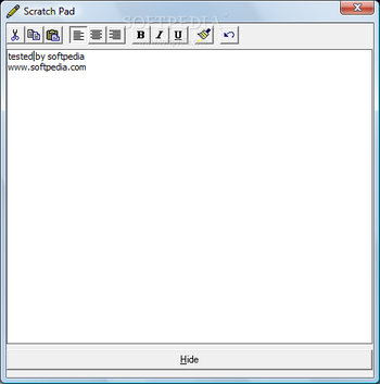 Scratch Pad screenshot