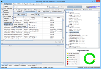 Screaming Frog SEO Spider screenshot 4