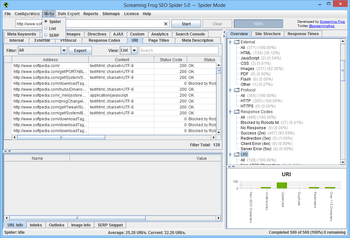 Screaming Frog SEO Spider screenshot 5
