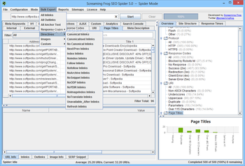Screaming Frog SEO Spider screenshot 6