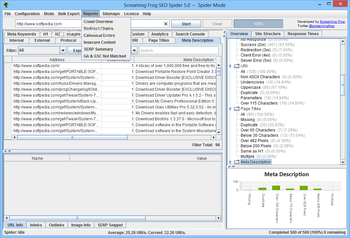 Screaming Frog SEO Spider screenshot 7