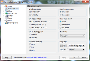 Screen Calendar screenshot 3