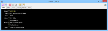 Screen CAM XE screenshot