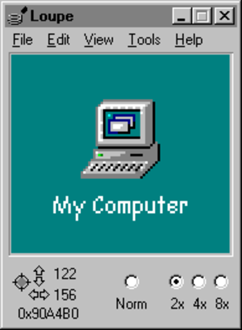 Screen Loupe 2000 screenshot