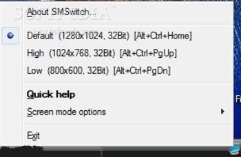 Screen Mode Switch screenshot