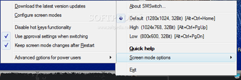 Screen Mode Switch screenshot 2