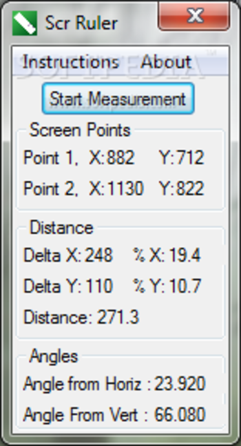 Screen Ruler screenshot