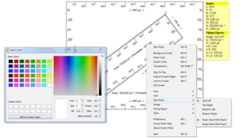 Screen Ruler Professional screenshot