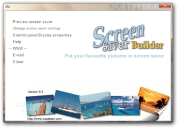 Screen Saver Builder screenshot