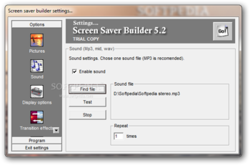 Screen Saver Builder screenshot 3