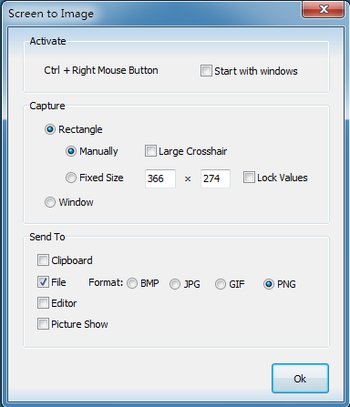 Screen to Image screenshot