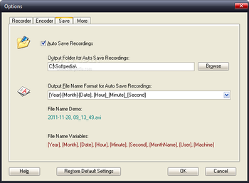 Screen Video Recorder Gold screenshot 6