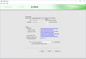 SCREEN2SWF screenshot 9