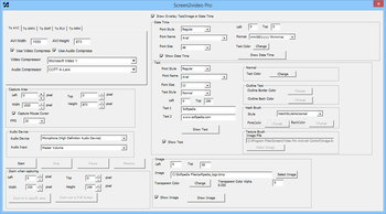 Screen2Video Pro ActiveX Control screenshot