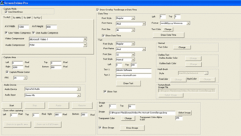 Screen2Video Pro SDK ActiveX screenshot