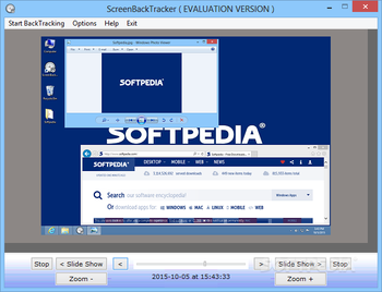 ScreenBackTracker screenshot