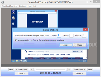 ScreenBackTracker screenshot 2