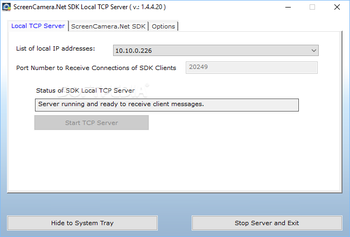 ScreenCamera.Net SDK screenshot
