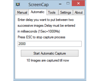 ScreenCap Utility screenshot