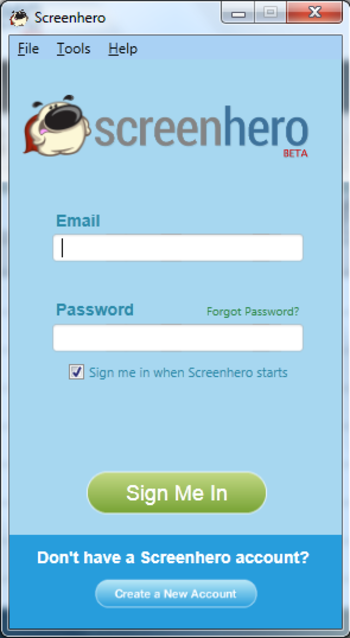 Screenhero screenshot