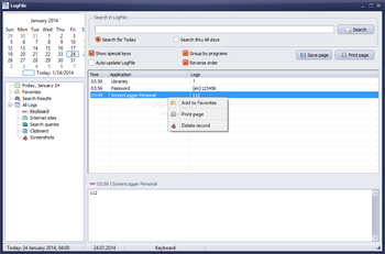ScreenLogger Personal screenshot 2