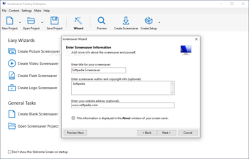 Screensaver Factory Enterprise screenshot 3