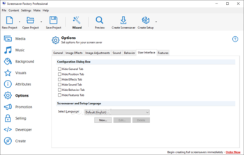 Screensaver Factory Professional screenshot 17