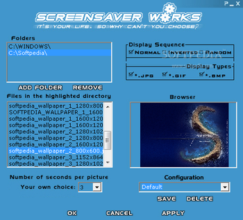 ScreenSaver Works screenshot 2
