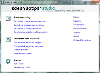 ScreenScraper Studio screenshot