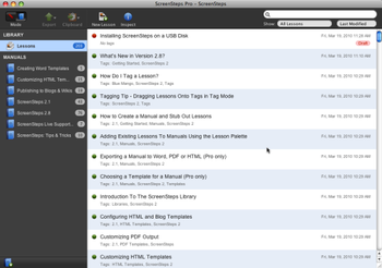 ScreenSteps screenshot