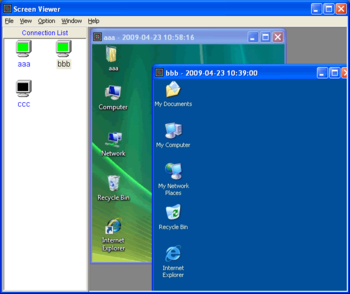ScreenViewer screenshot 2