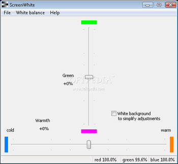 ScreenWhite screenshot