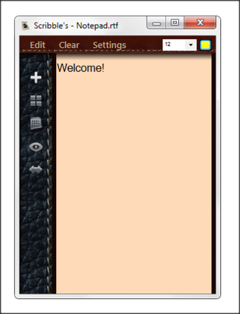 Scribble's - Notepad screenshot 2