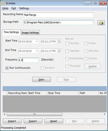 Scrinter screenshot 3