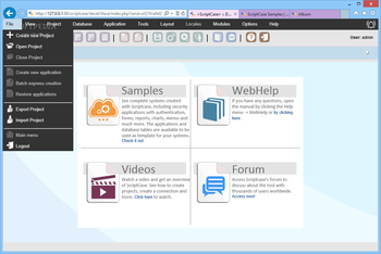 ScriptCase screenshot 8