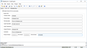 ScriptCryptor screenshot 2