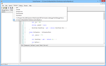 Scripter.NET screenshot 2